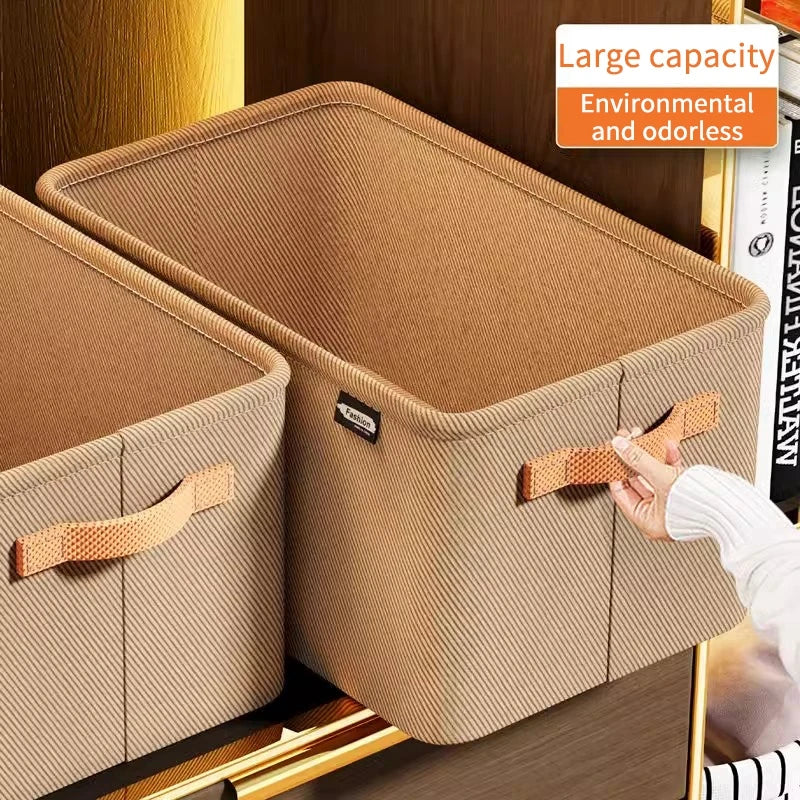 Closet Clothes Organizer Large Capacity Storage Box Jeans Pant Sweater Drawers Organizer Foldable Wardrobe Underwear Container