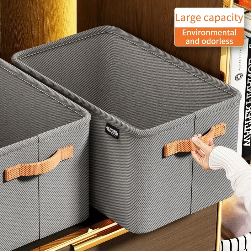 Closet Clothes Organizer Large Capacity Storage Box Jeans Pant Sweater Drawers Organizer Foldable Wardrobe Underwear Container